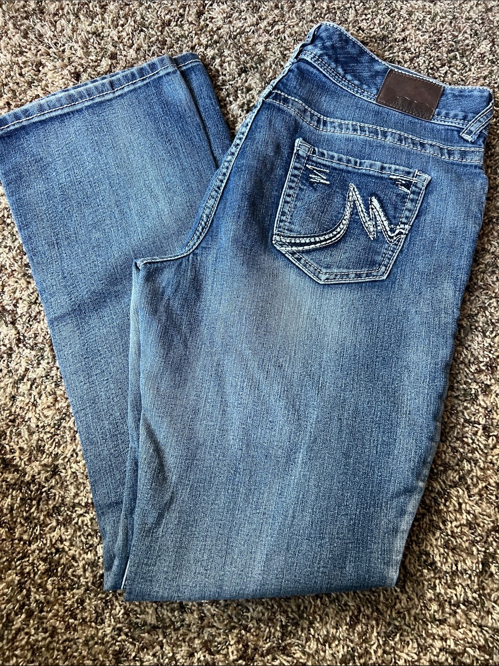 Maurices Women's Light Blue Bootcut Jeans 13/14 L stretch